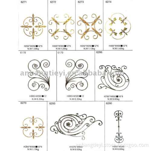 Forged Balusters or Group Ware